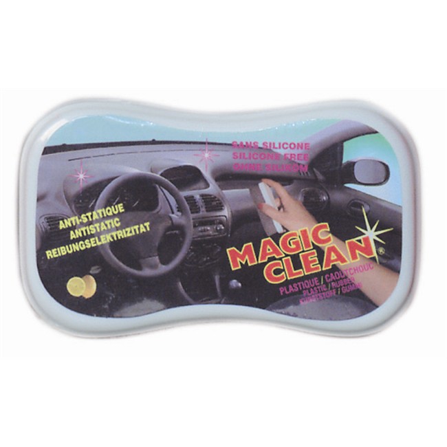 Eponge lustrante plastiques MAGIC CLEAN