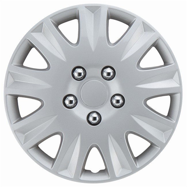 4 Enjoliveurs Gris Norauto Malaga 13 Pouces
