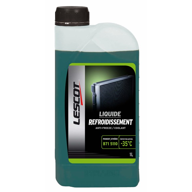 Liquide De Refroidissement Vert -35°c Lescot 1 L