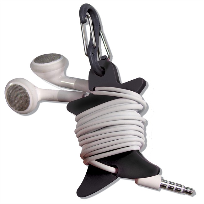 Porte-clés Range Câble Écouteurs Audio Noir Nite Ize