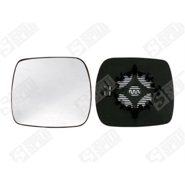 Miroir De Rechange Grand Angle Dégivrant Côté Conducteur Ou Passager Spilu 12555