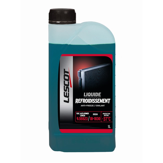 Liquide De Refroidissement Vert -37°c Lescot 1 L