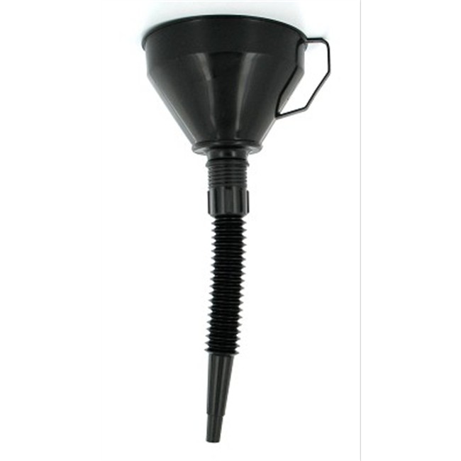 Entonnoir de Carburant Entonnoir /à Carburant P/étrole Essence Diesel K/éros/ène pour Les Voitures de Moto Grands Entonnoirs en Plastique avec Bec Flexible pour P/étrole Eau Noir