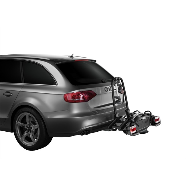 Porte-vélos d'attelage plate-forme THULE VeloCompact 925 pour 2 vélos compatible vél