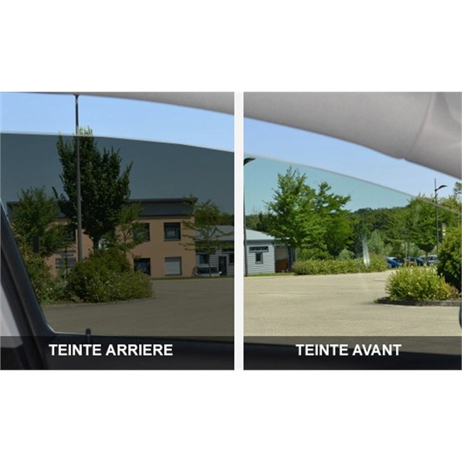 Film solaire sur mesure vitres avant 70%, vitres et lunette arrières 5% VARIANCE