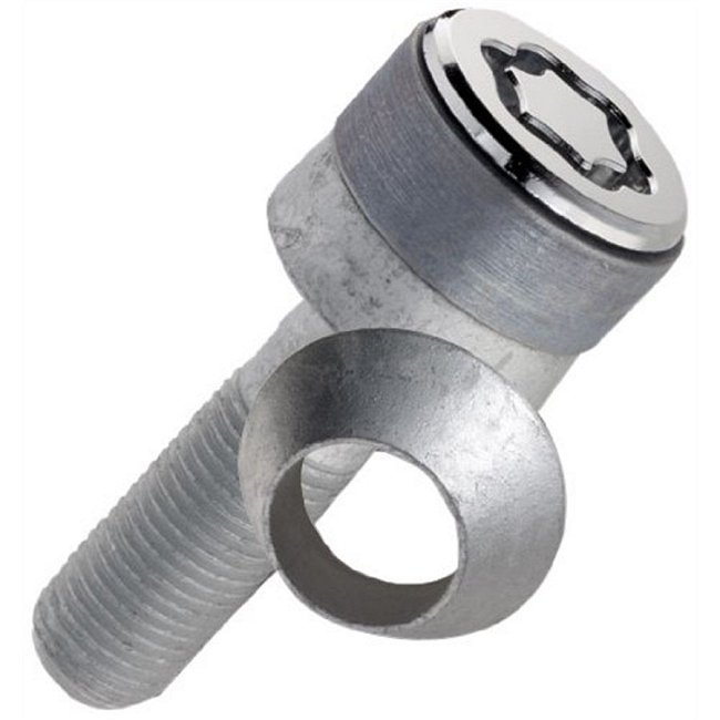 Kit Antivol FARAD – 4 Boulons + 2 Clés Pour Jantes Alliage Renault Modus (2006 Et +) – Sécurité Renforcée Acier Inox