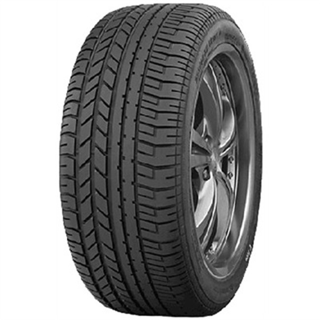 - Mélange de gomme unique. - Prévu pour une conduite sportive. - Efficace sur sol sec comme sur sol mouillé.